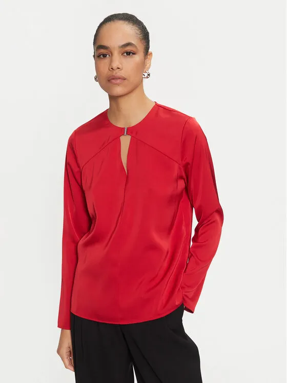 Bluse · Rot