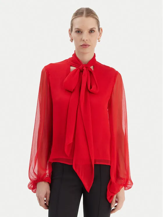 Bluse · Rot