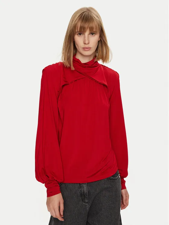 Bluse · Rot