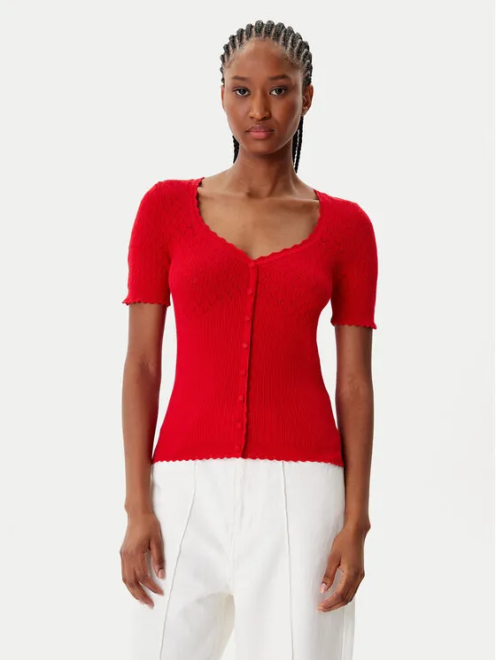 Bluse · Rot