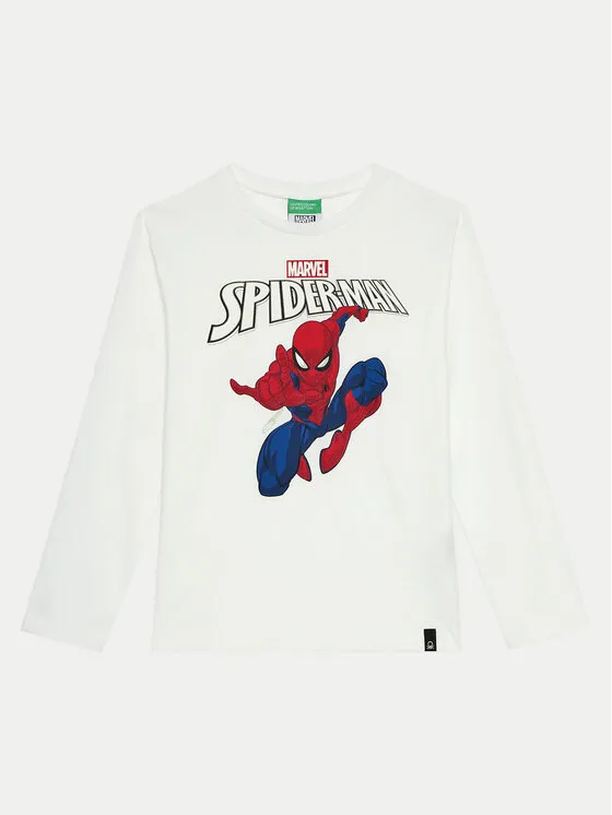 Bluse · Spider-Man · Weiß