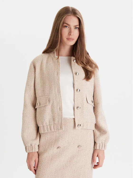 Bomberjacke · Beige