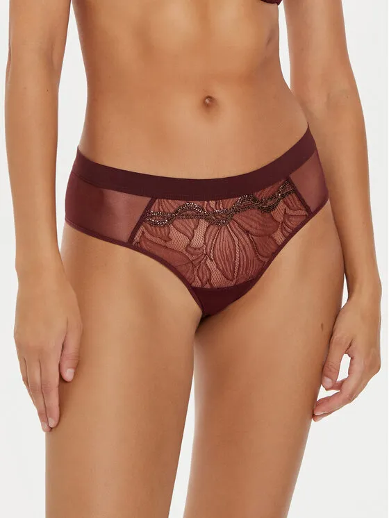 Boxershorts · Dunkelrot