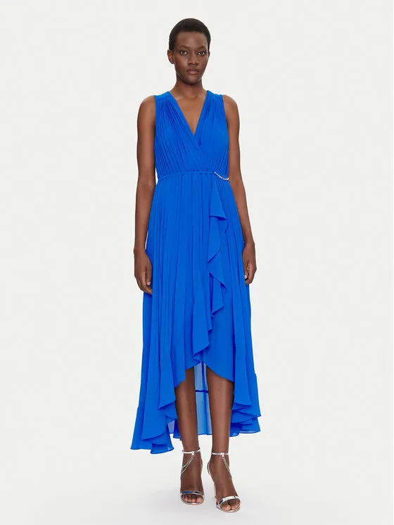 Coctailkleid · Blau · Midi