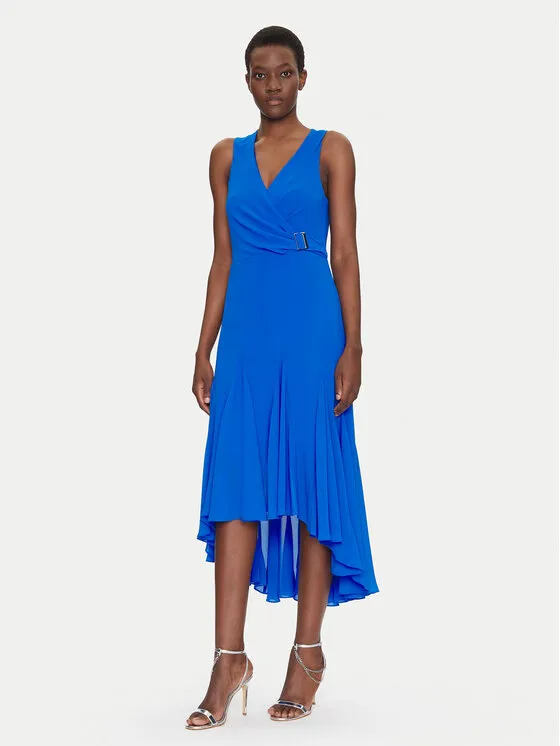 Coctailkleid · Blau · Midi