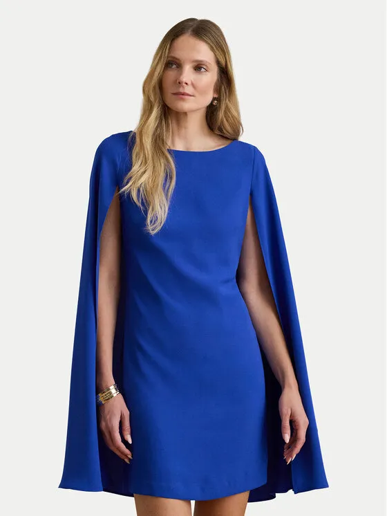 Coctailkleid · Blau · Mini