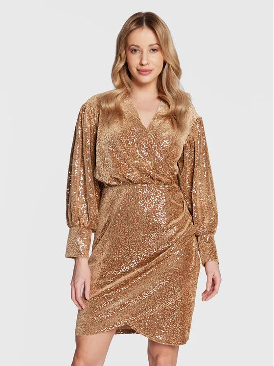 Coctailkleid · Braun · Mini