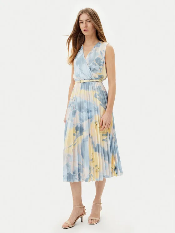 Coctailkleid · Bunt · Midi