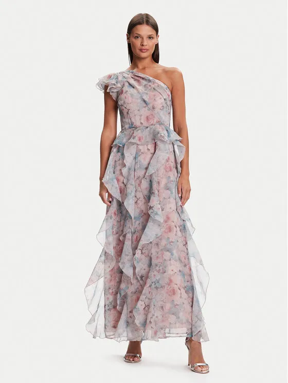 Coctailkleid · Bunt · Midi