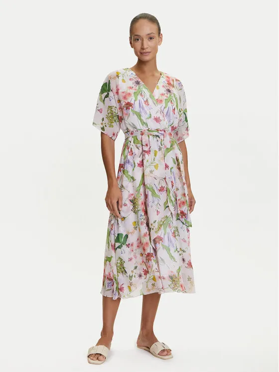 Coctailkleid · Bunt · Midi