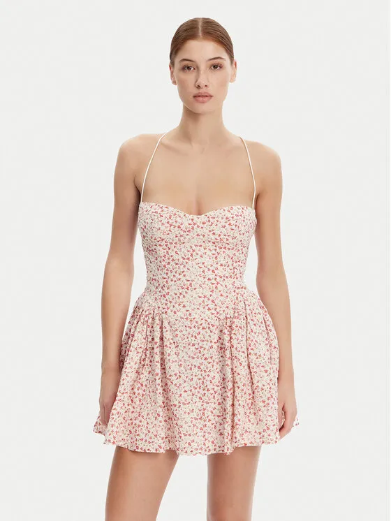 Coctailkleid · Bunt · Mini