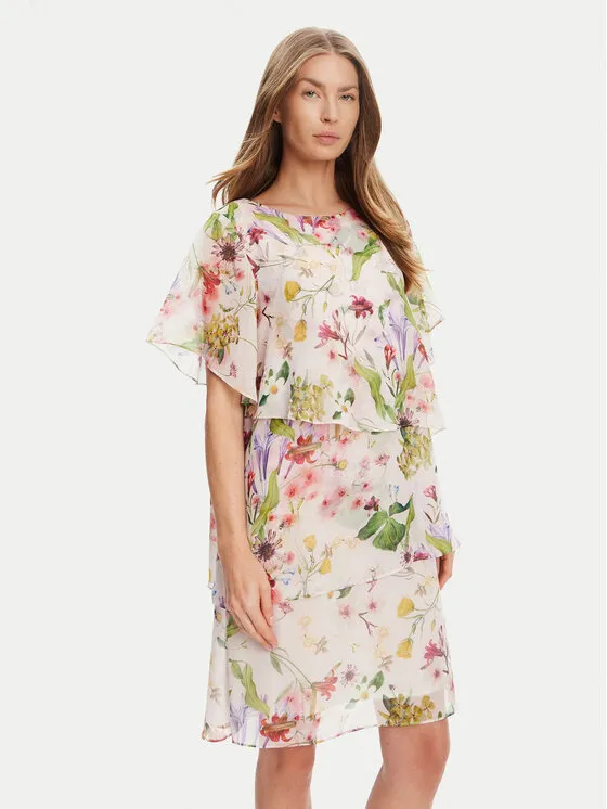 Coctailkleid · Bunt · Mini