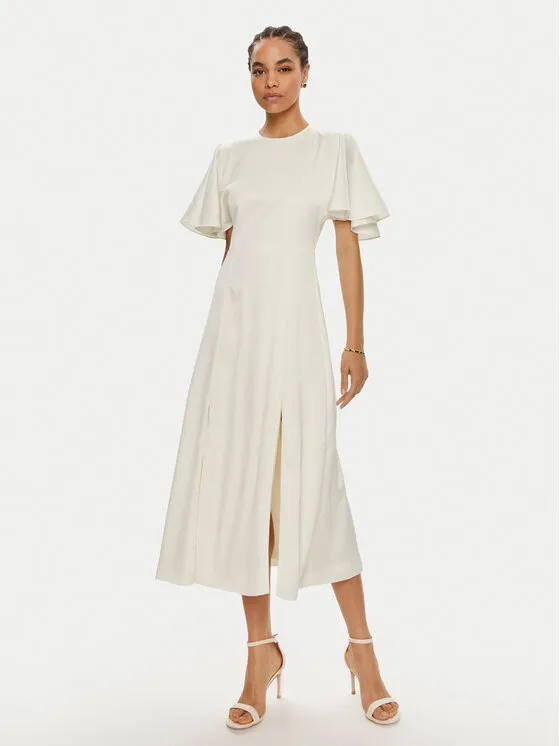 Coctailkleid · Écru · Midi