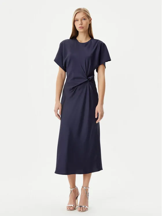 Coctailkleid · Dunkelblau · Midi