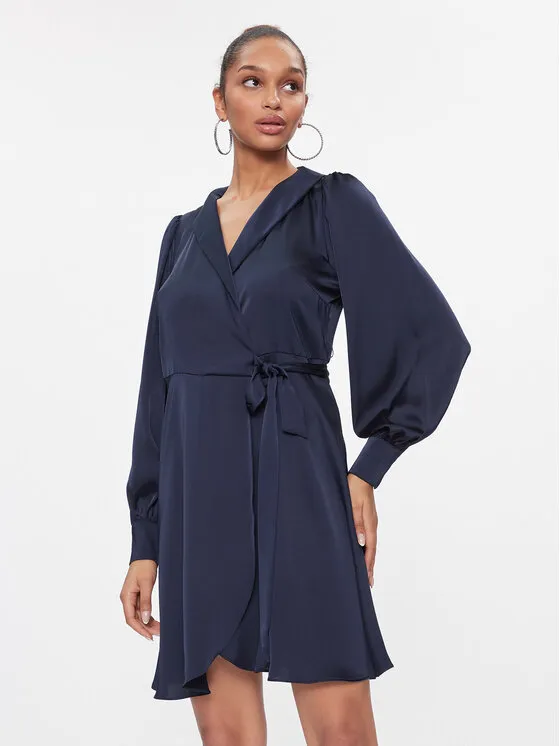 Coctailkleid · Dunkelblau · Mini