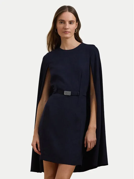 Coctailkleid · Dunkelblau · Mini