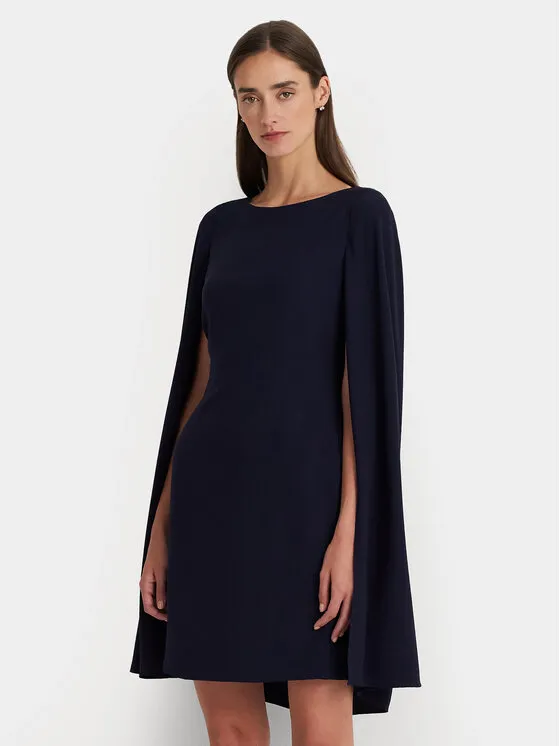 Coctailkleid · Dunkelblau · Mini