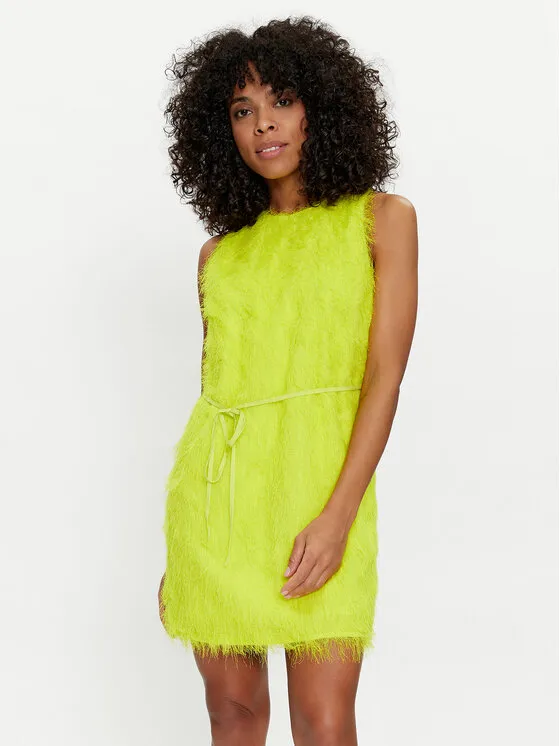 Coctailkleid · Gelb · Mini