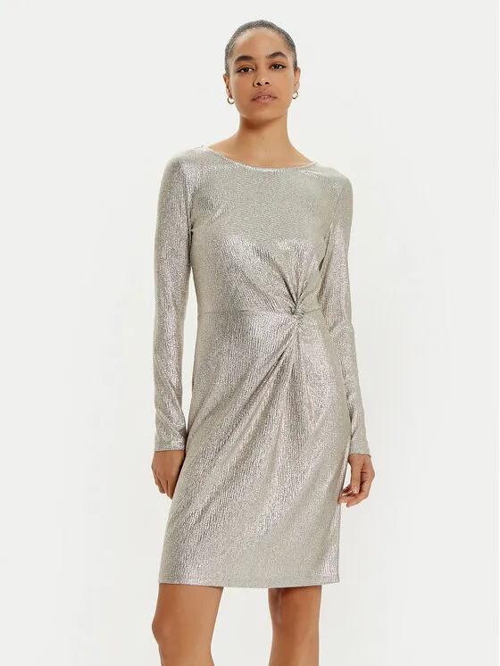 Coctailkleid · Goldfarben · Mini