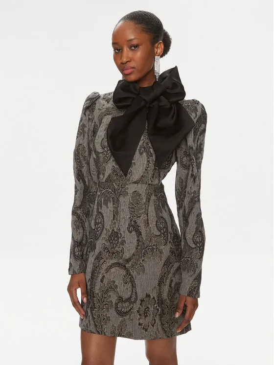 Coctailkleid · Grau · Mini