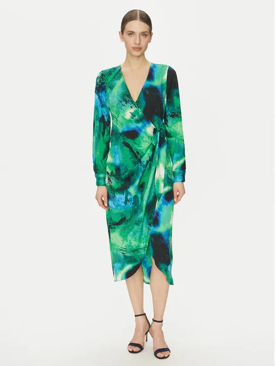 Coctailkleid · Grün · Midi