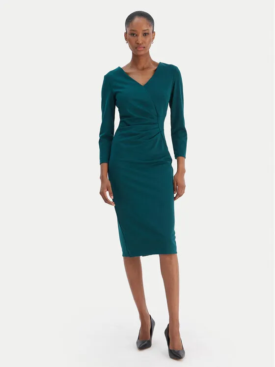 Coctailkleid · Grün · Midi