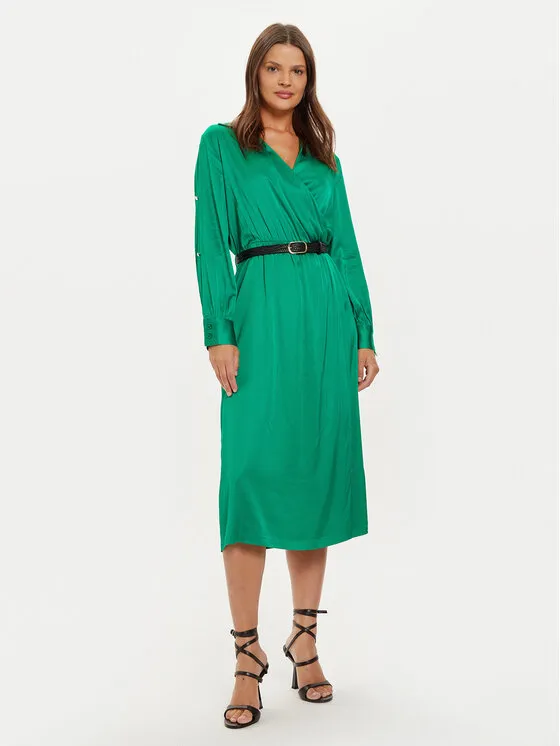 Coctailkleid · Grün · Midi