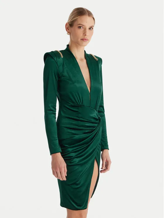 Coctailkleid · Grün · Mini