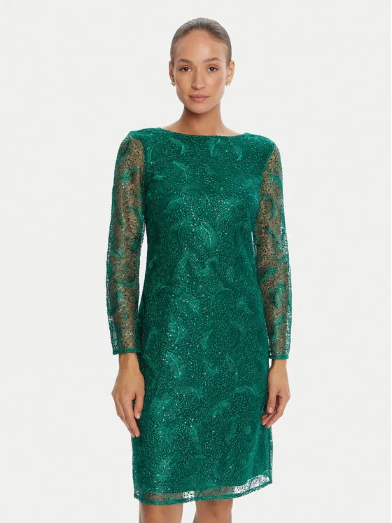 Coctailkleid · Grün · Mini