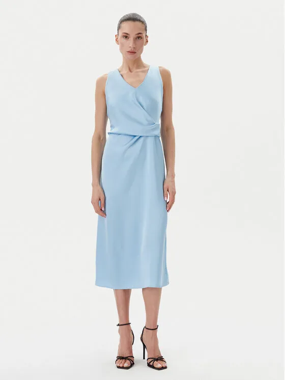 Coctailkleid · Himmelblau · Midi