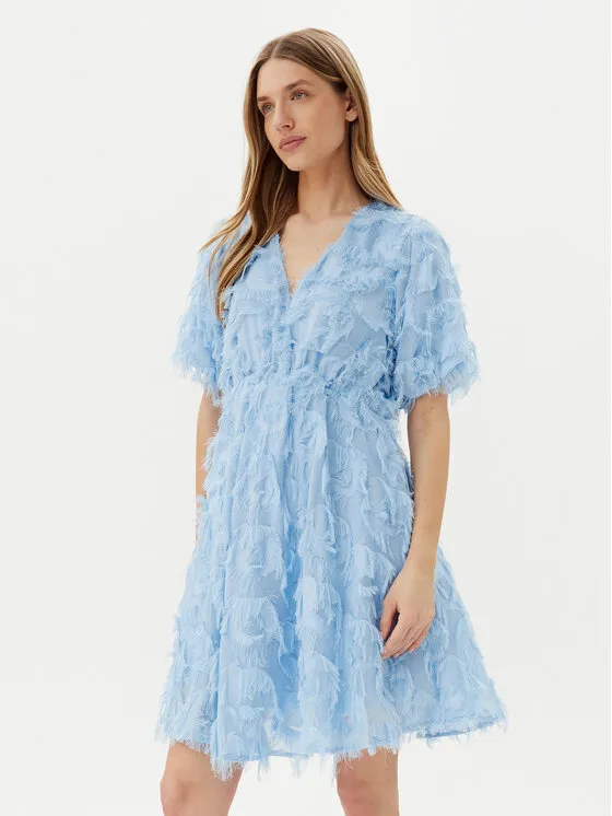 Coctailkleid · Himmelblau · Mini