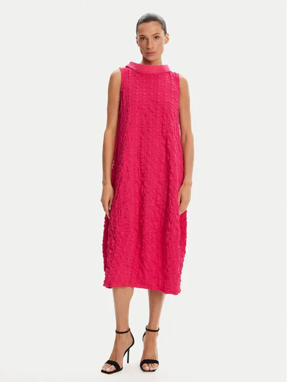 Coctailkleid · Rosa · Midi