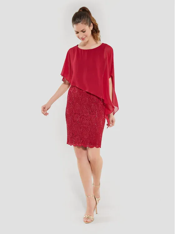 Coctailkleid · Rot · Mini