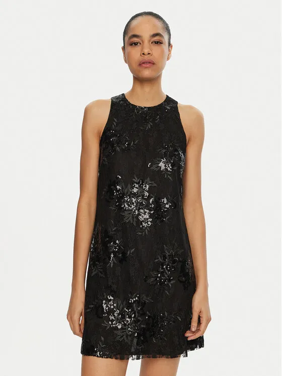 Coctailkleid · Schwarz · Mini