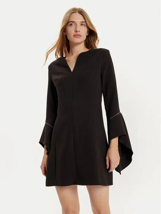 Coctailkleid · Schwarz · Mini