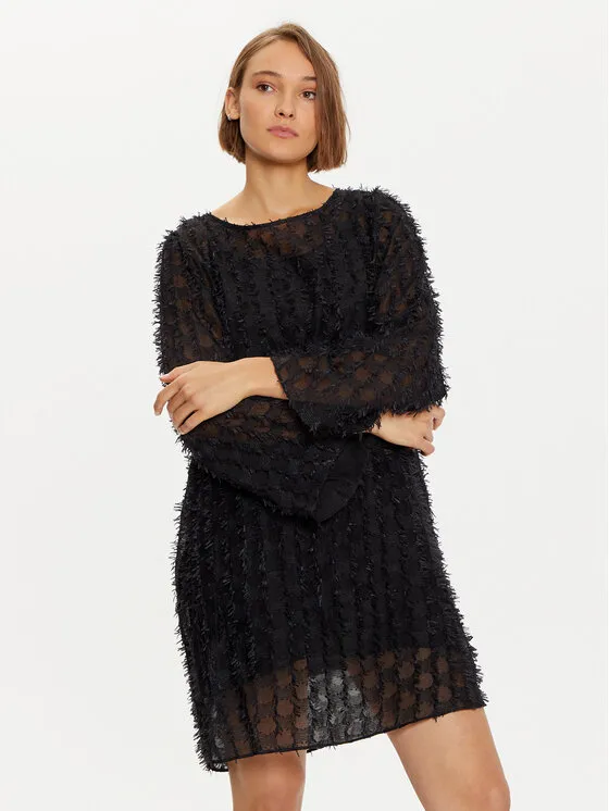 Coctailkleid · Schwarz · Mini