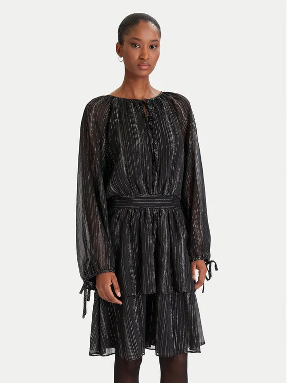 Coctailkleid · Schwarz · Mini