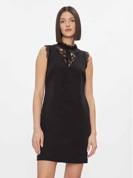 Coctailkleid · Schwarz · Mini