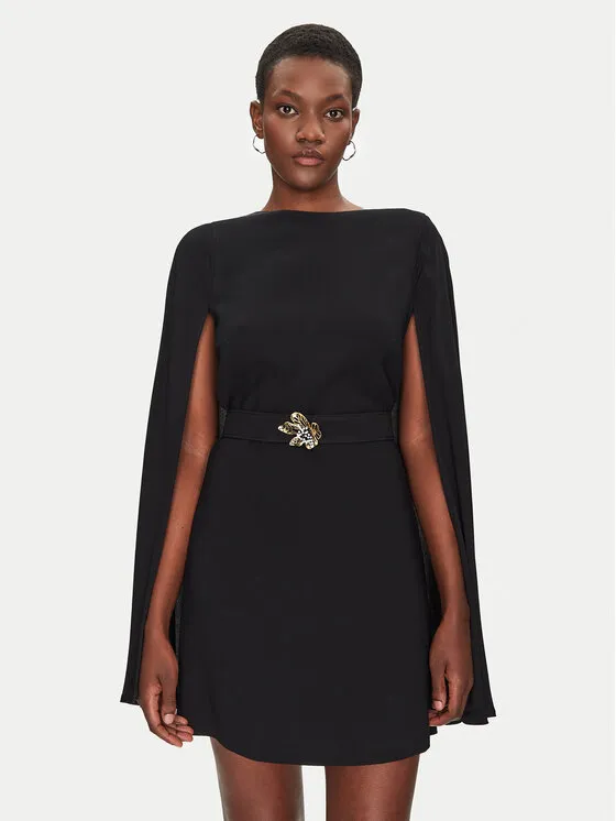 Coctailkleid · Schwarz · Mini