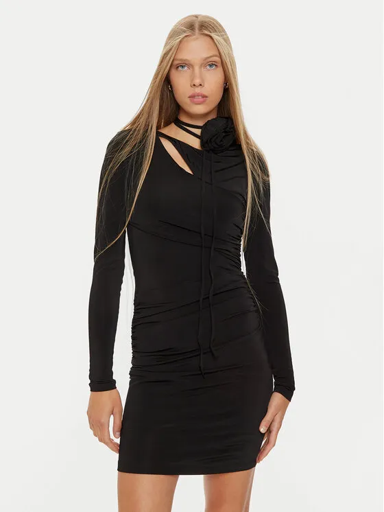 Coctailkleid · Schwarz · Mini