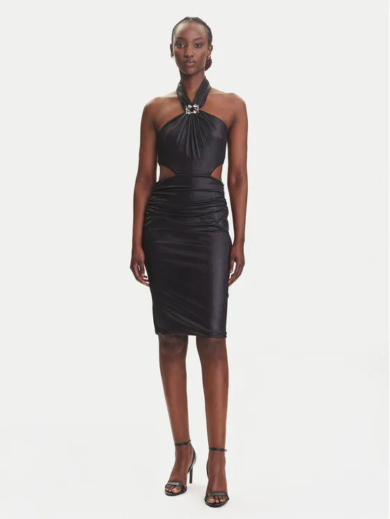 Coctailkleid · Schwarz · Mini