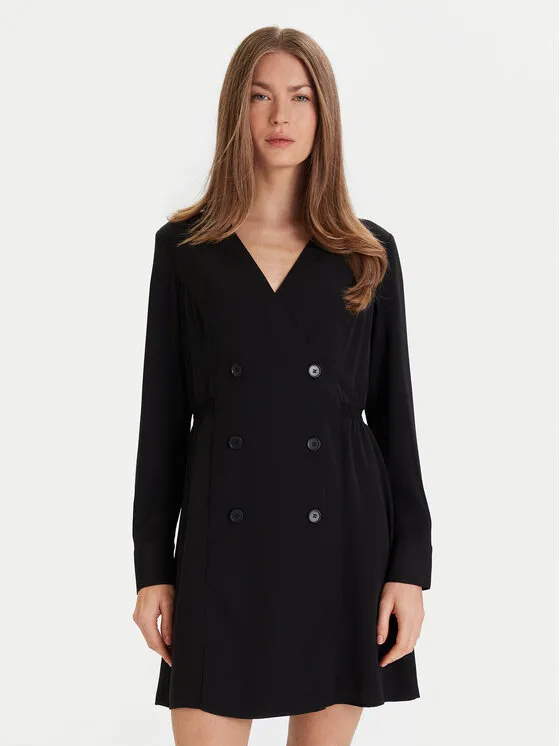 Coctailkleid · Schwarz · Mini