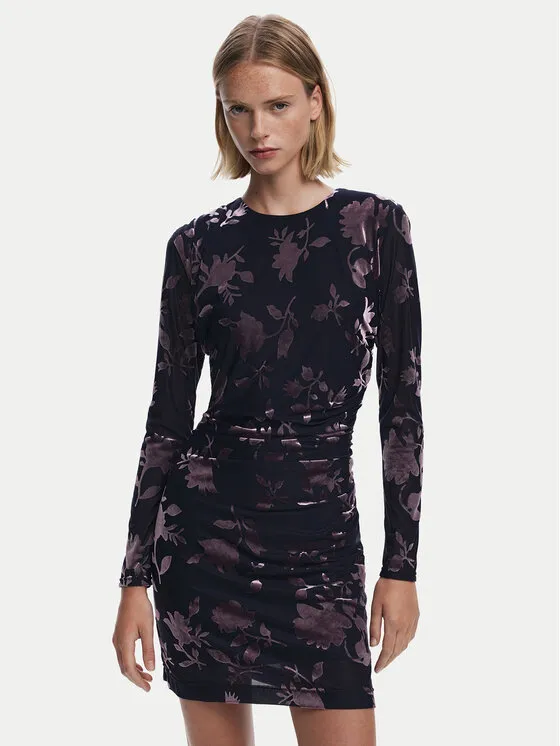 Coctailkleid · Schwarz · Mini