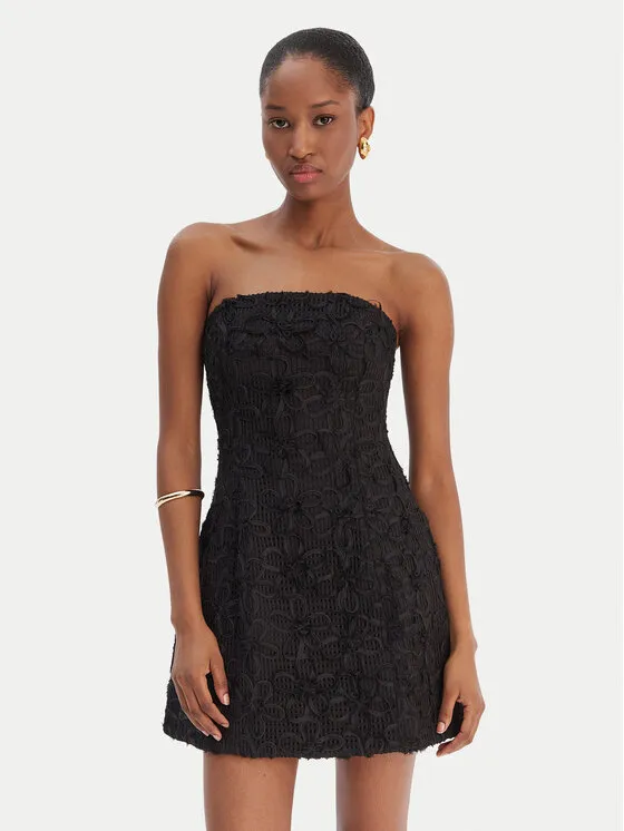 Coctailkleid · Schwarz · Mini