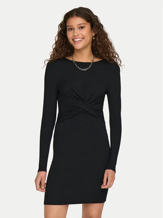 Coctailkleid · Schwarz · Mini