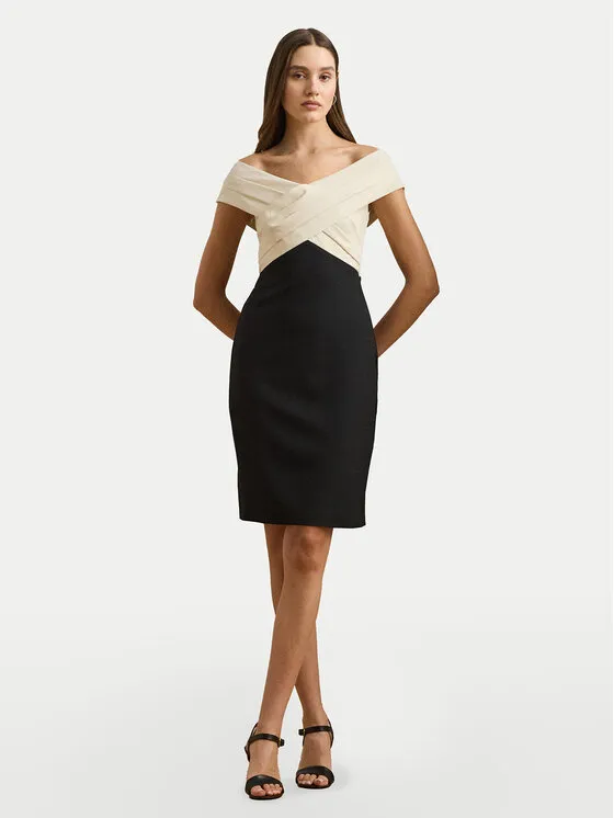 Coctailkleid · Schwarz · Mini