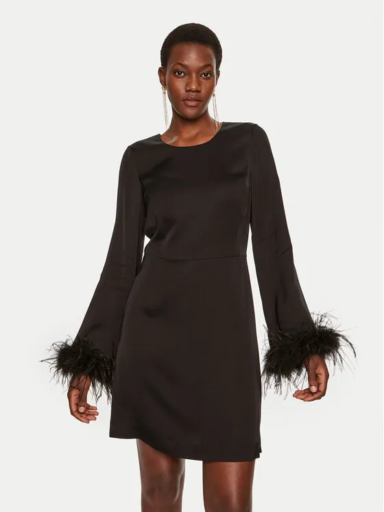 Coctailkleid · Schwarz · Mini