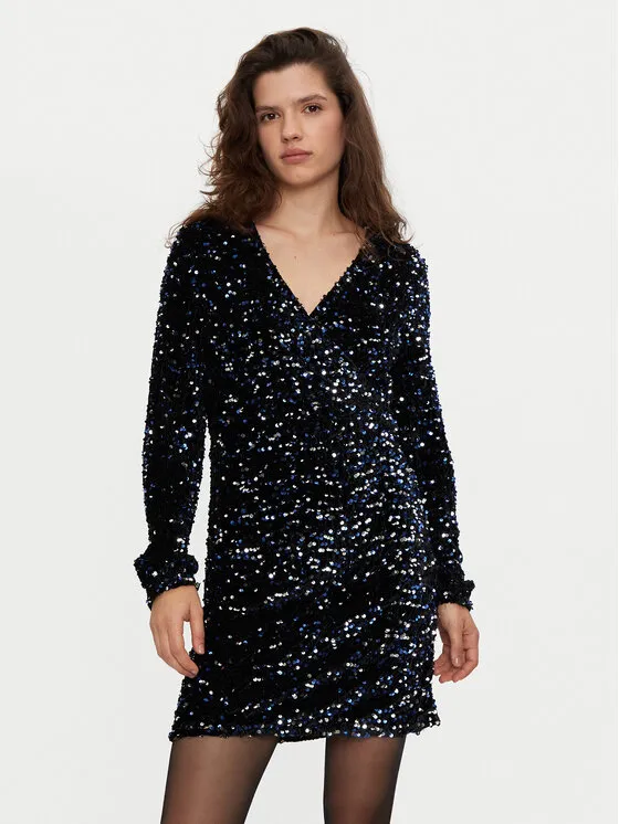 Coctailkleid · Schwarz · Mini