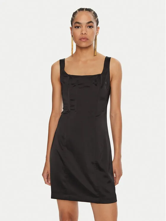 Coctailkleid · Schwarz · Mini