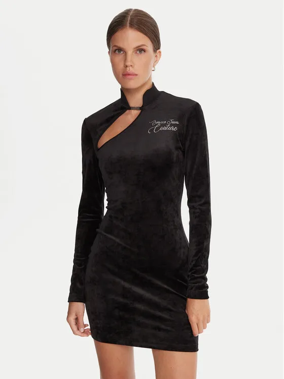 Coctailkleid · Schwarz · Mini